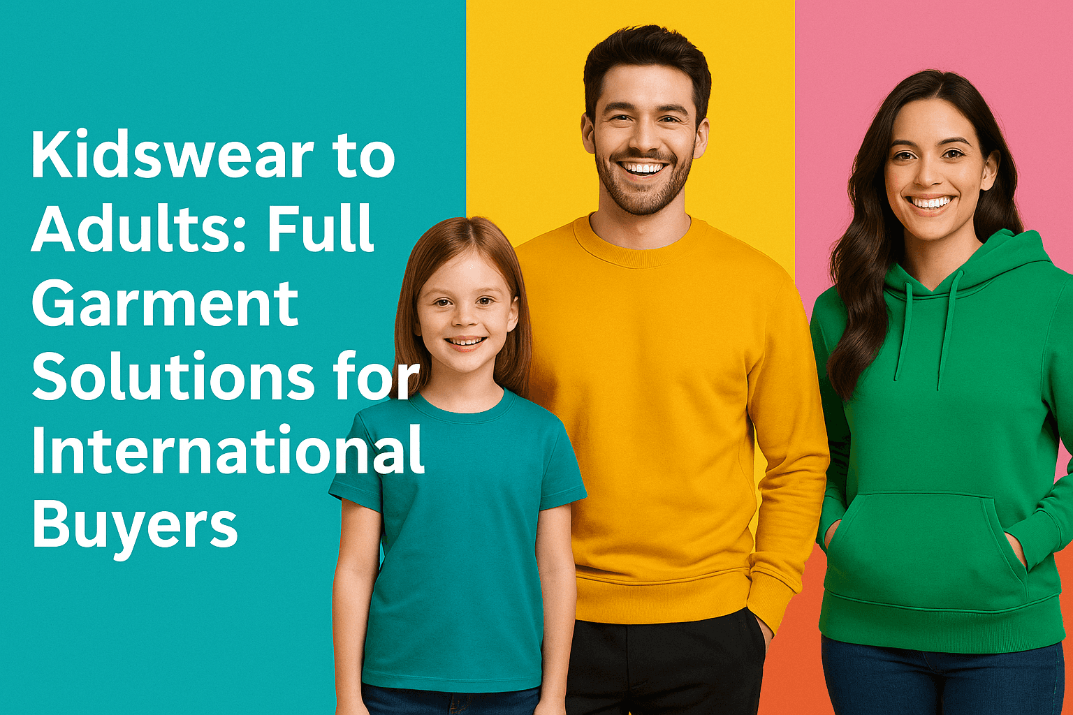 Kidswear to Adults: Full Garment Solutions for International Buyers