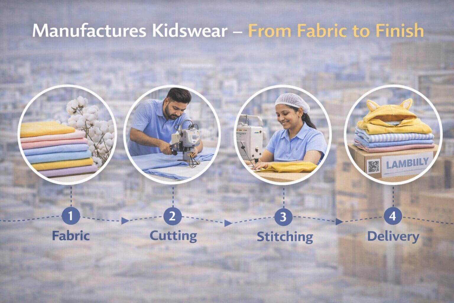 How LAMBLILY Manufactures Kidswear: Fabric to Finish