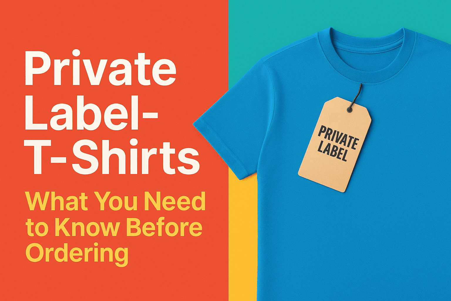 Private Label T-Shirts β What You Need to Know Before Ordering