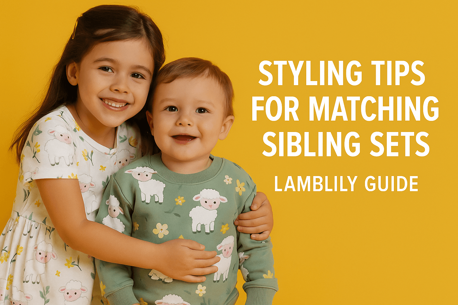 Styling Tips for Matching Sibling Sets: A Parent's Guide