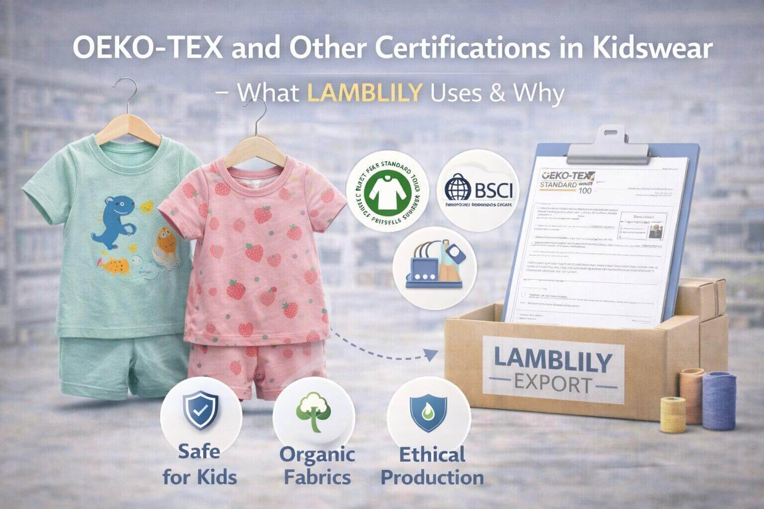OEKO-TEX Certification in Kidswear: What LAMBLILY Uses