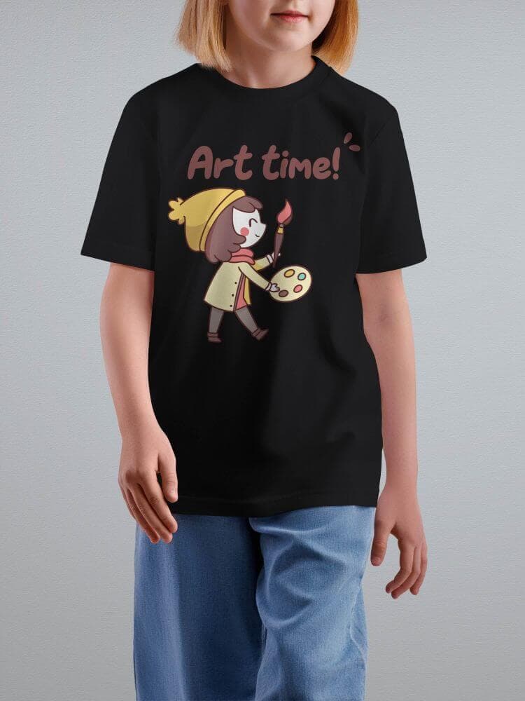 Tshirt for Kids Art Time 2-6Y Amazing Fun Tee