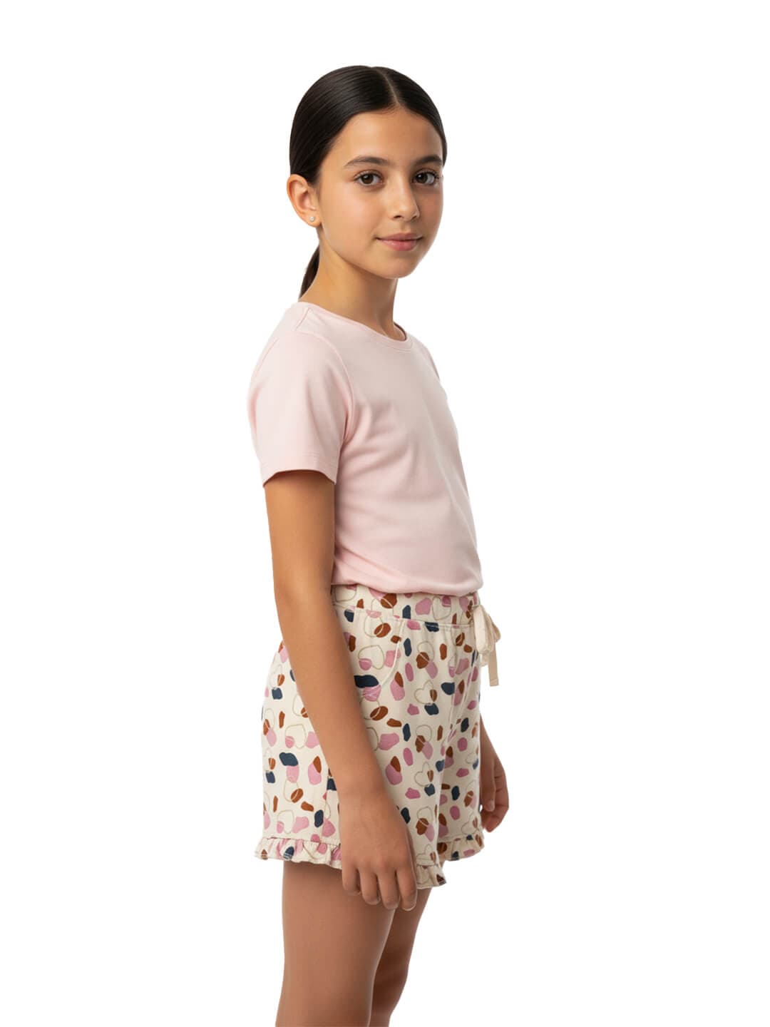 Girls Printed Shorts Cute Fun 100% Cotton
