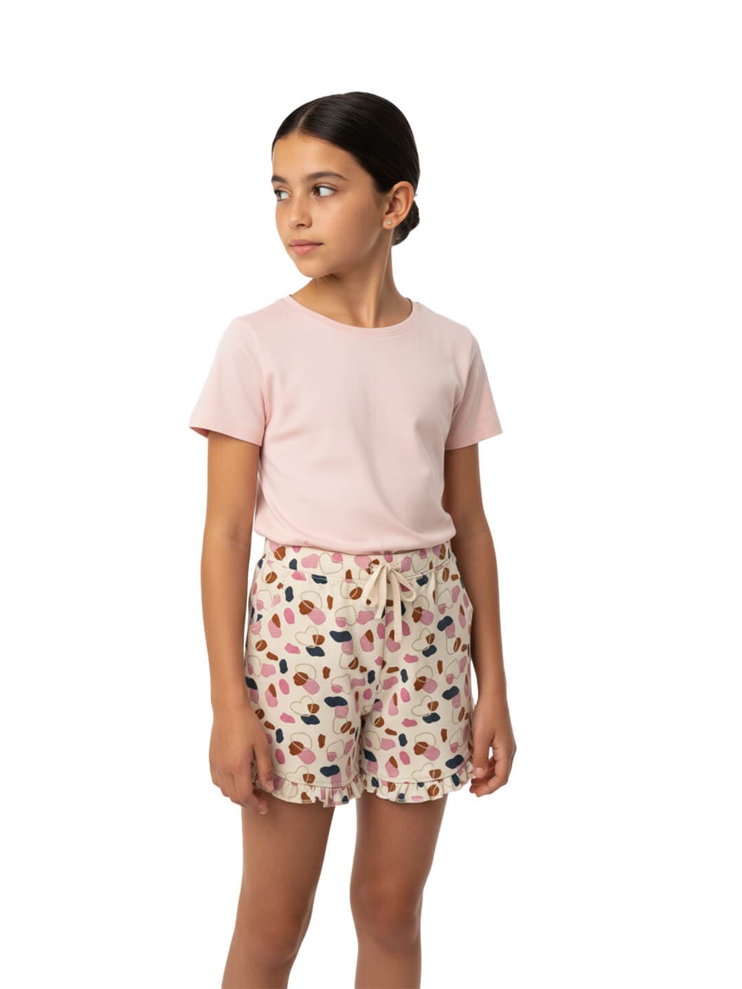 Girls Printed Shorts Cute Fun 100% Cotton