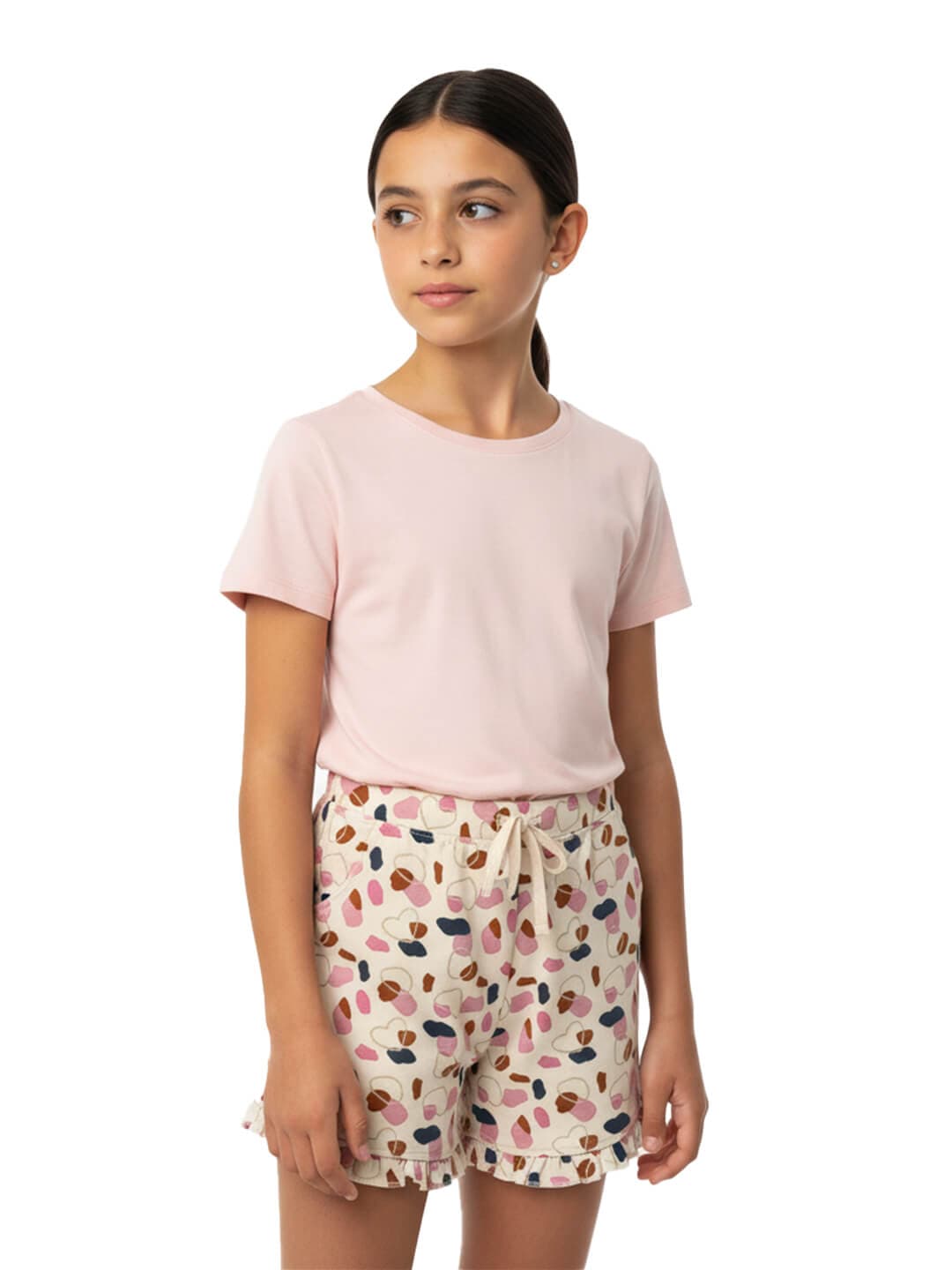Girls Printed Shorts Cute Fun 100% Cotton
