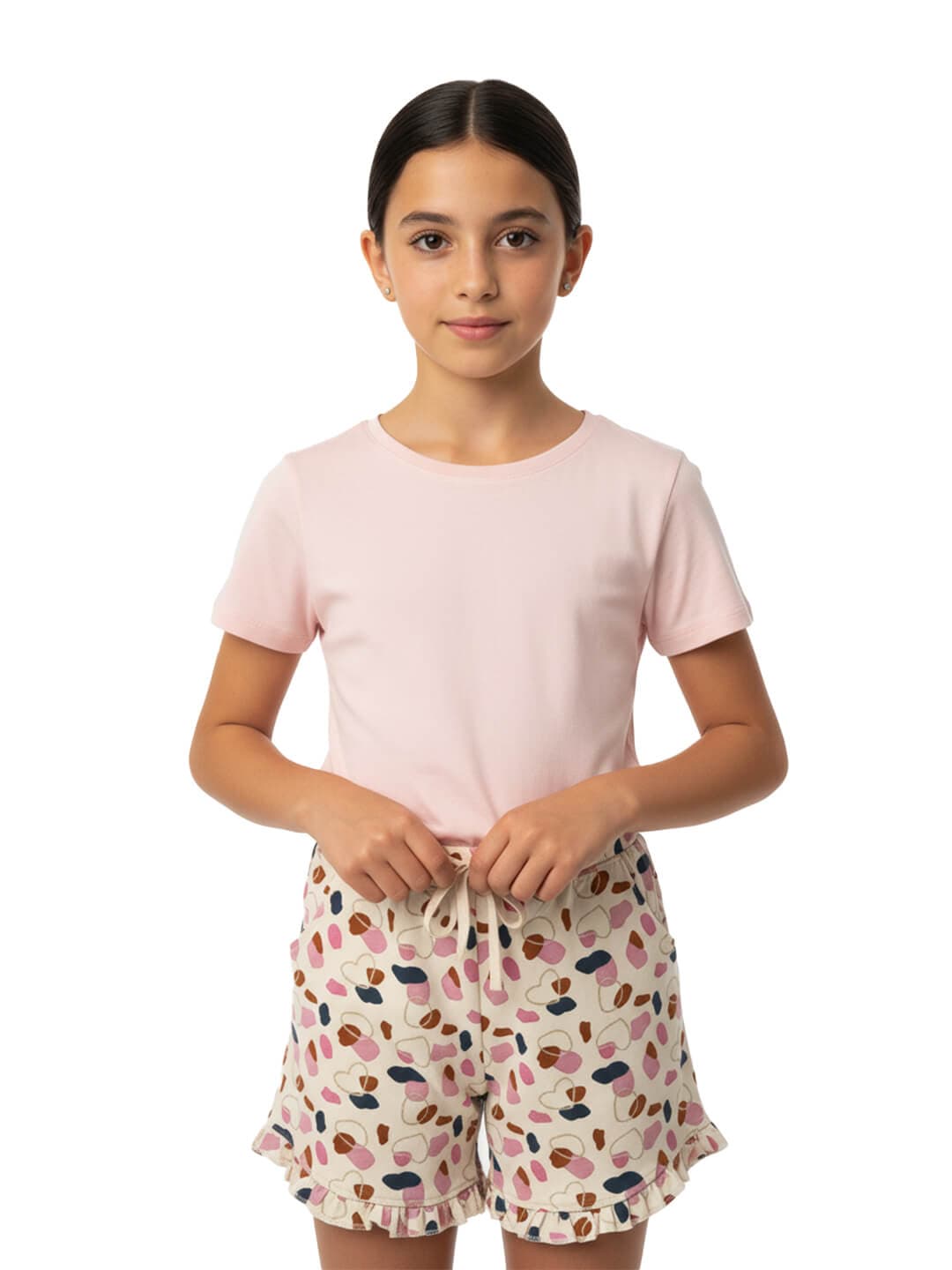 Girls Printed Shorts Cute Fun 100% Cotton