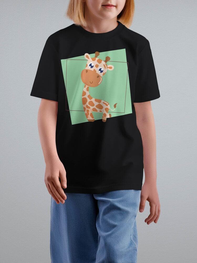 Tshirt for Kids Giraffe 2-6Y Amazing Fun Tee