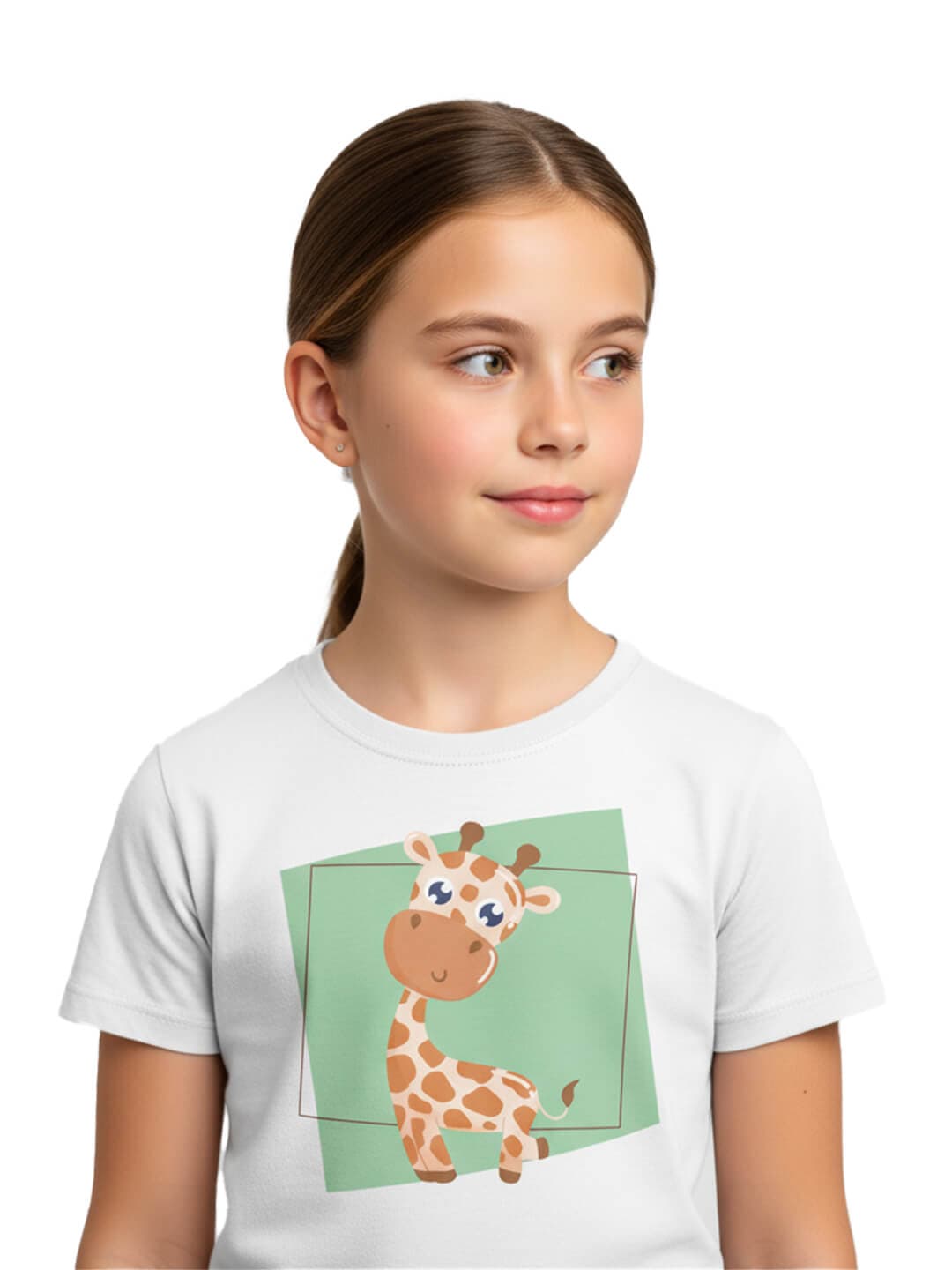 Tshirt for Kids Giraffe 2-6Y Amazing Fun Tee