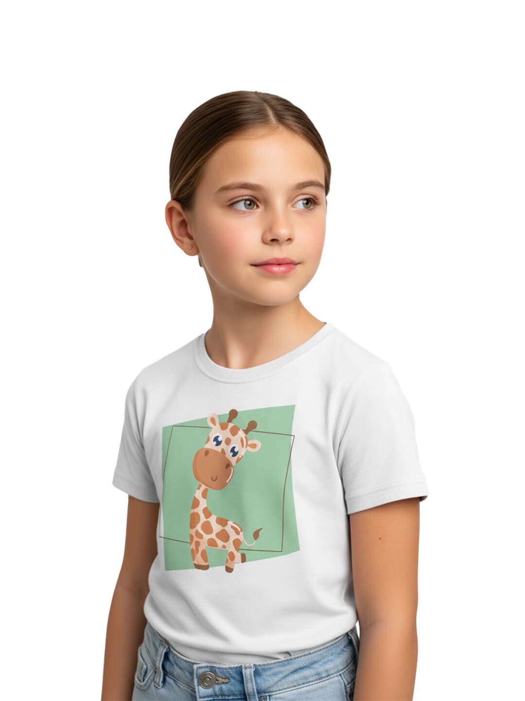 Tshirt for Kids Giraffe 2-6Y Amazing Fun Tee