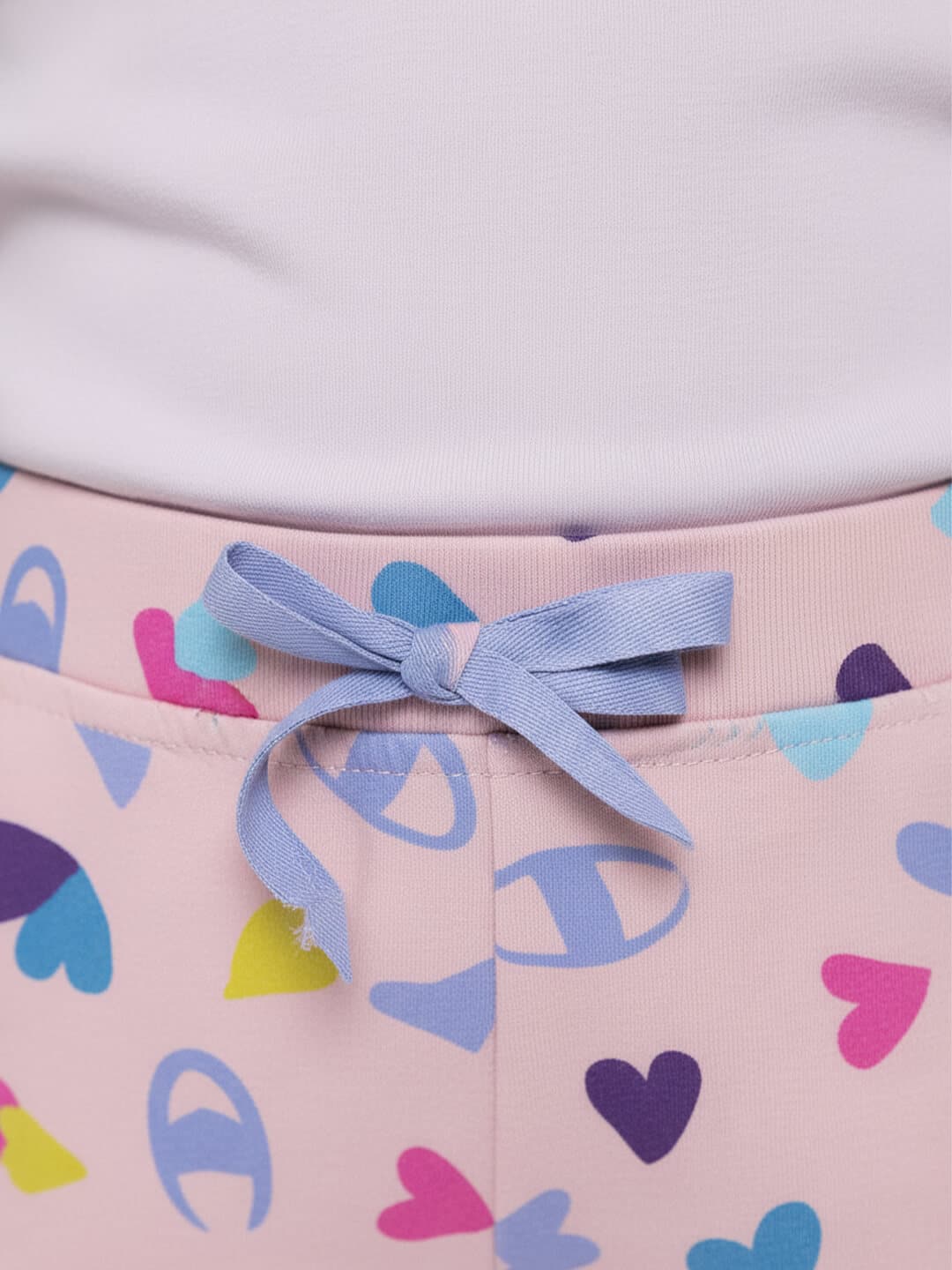 Girls Heart Print Shorts Cute Fun 100% Cotton