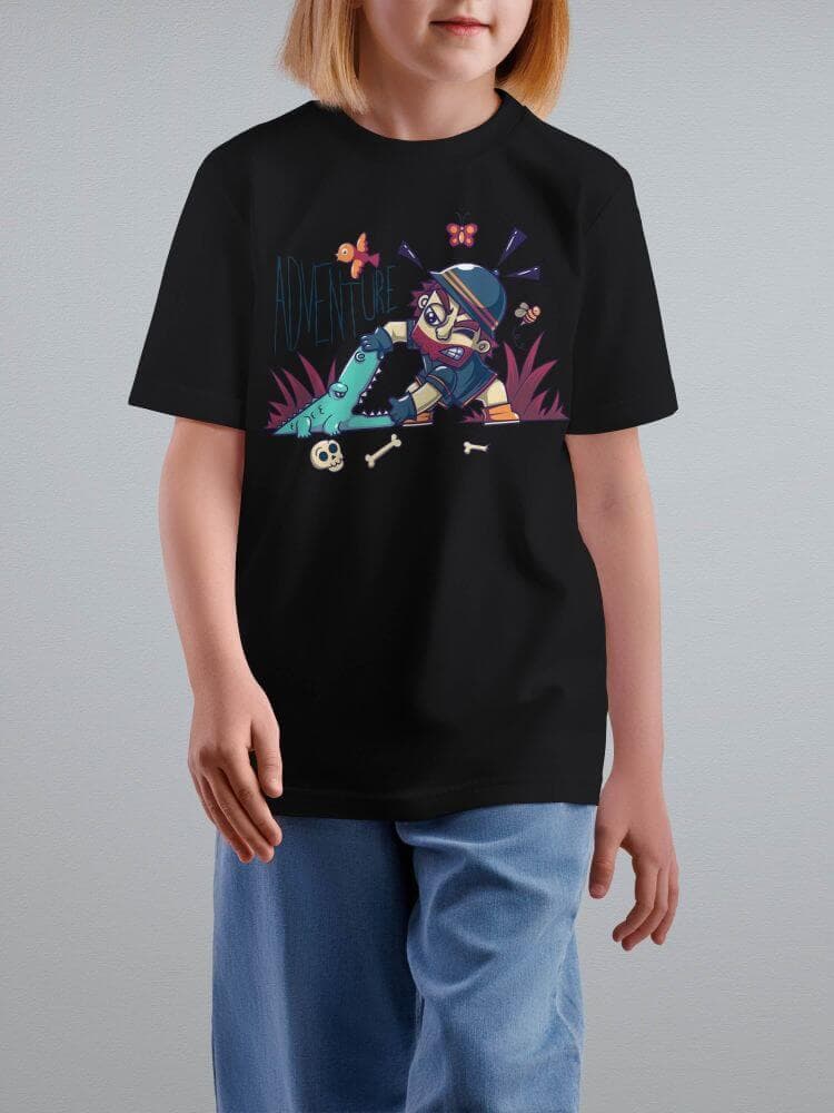 Tshirt for Kids Fossil Explorer 2-6Y Amazing Fun