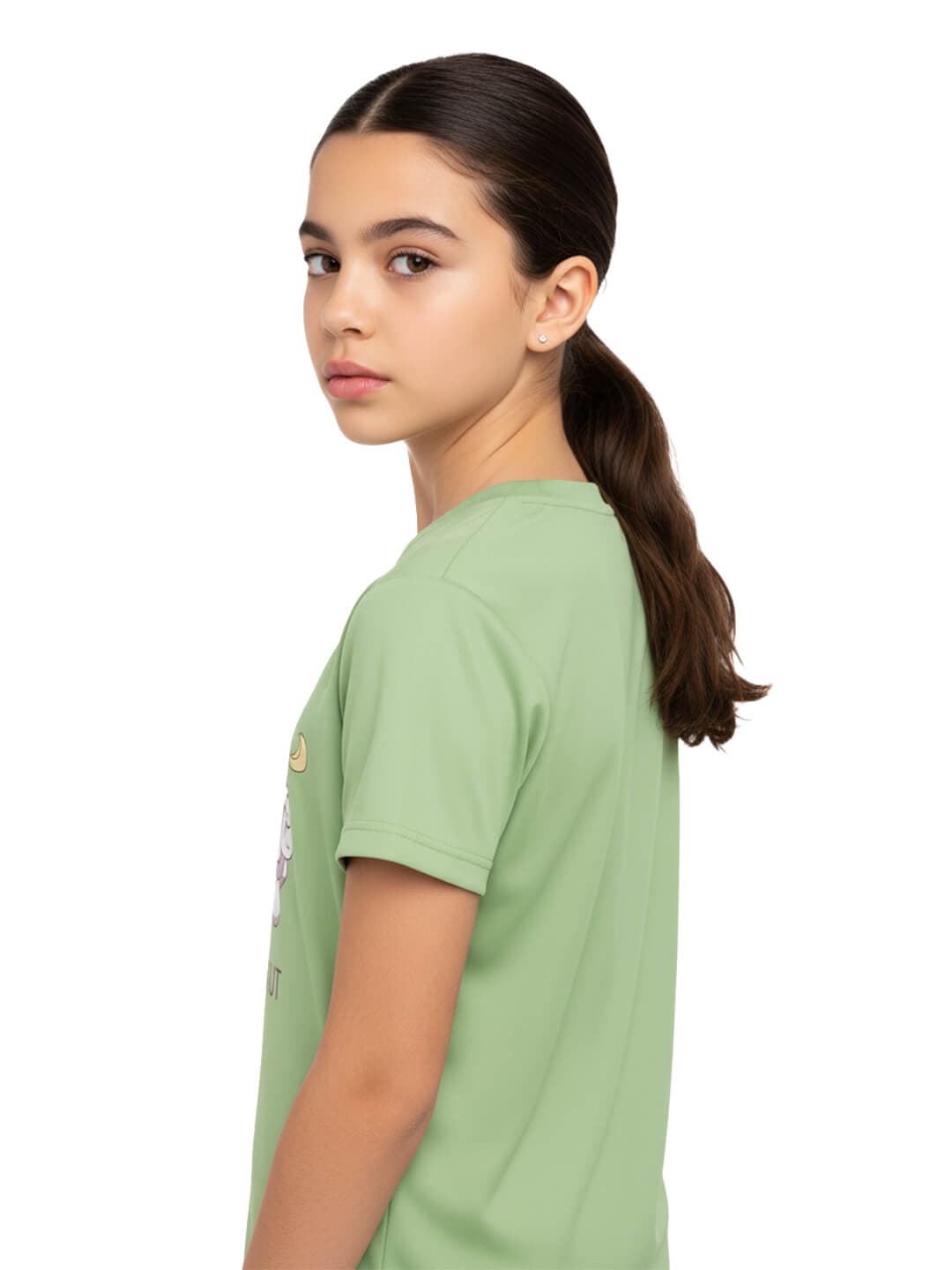 Tshirt for Girls Cute Astronaut 2-6Y Amazing Fun