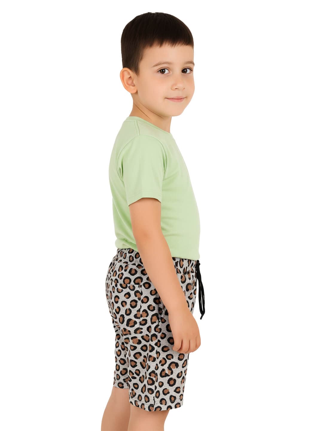 Kids Animal Print Shorts Cute Fun 100% Cotton
