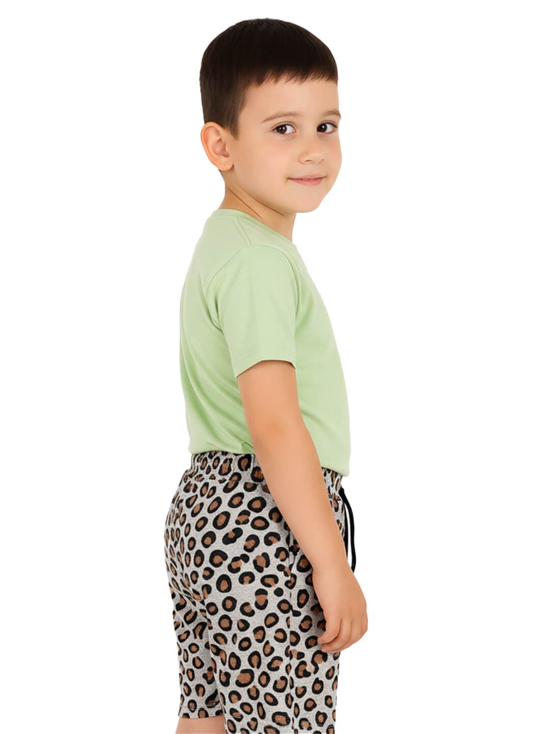 Kids Animal Print Shorts Cute Fun 100% Cotton
