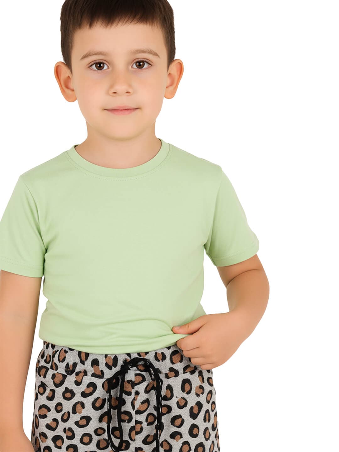 Kids Animal Print Shorts Cute Fun 100% Cotton