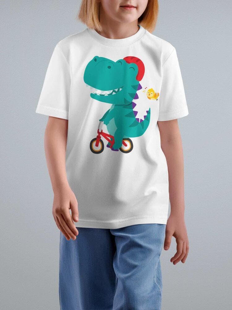 Tshirt for Kids Dinosaur 2-6Y Amazing Fun Tee