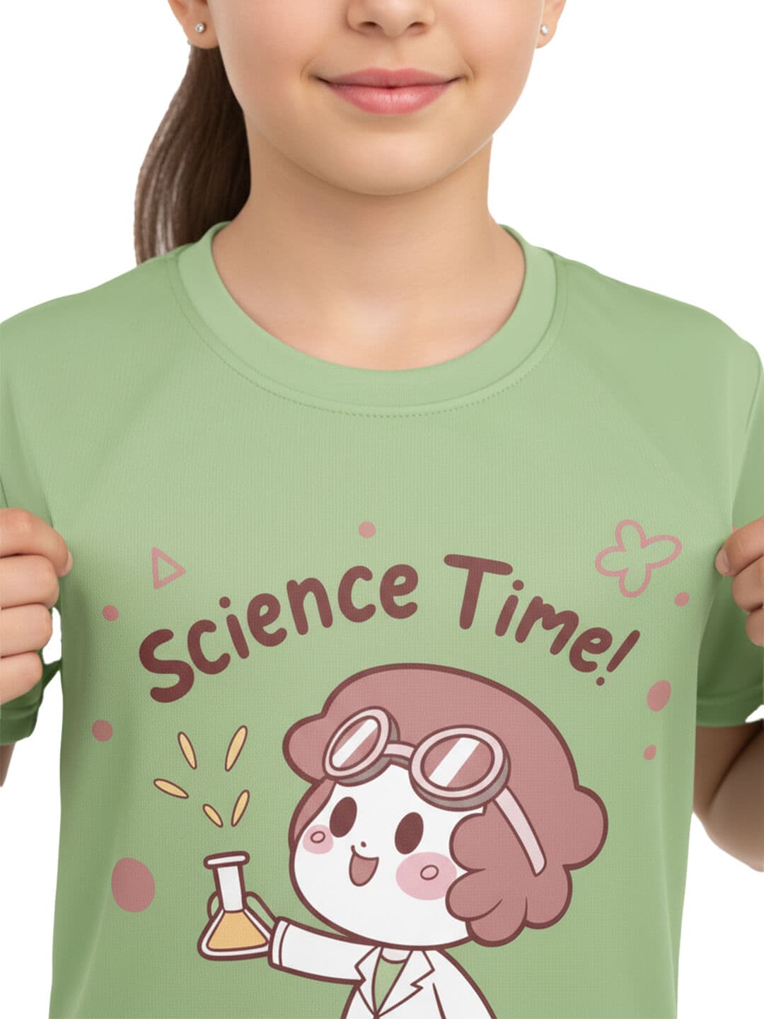 Tshirt for Girls Science 2-6Y Amazing Fun Tee
