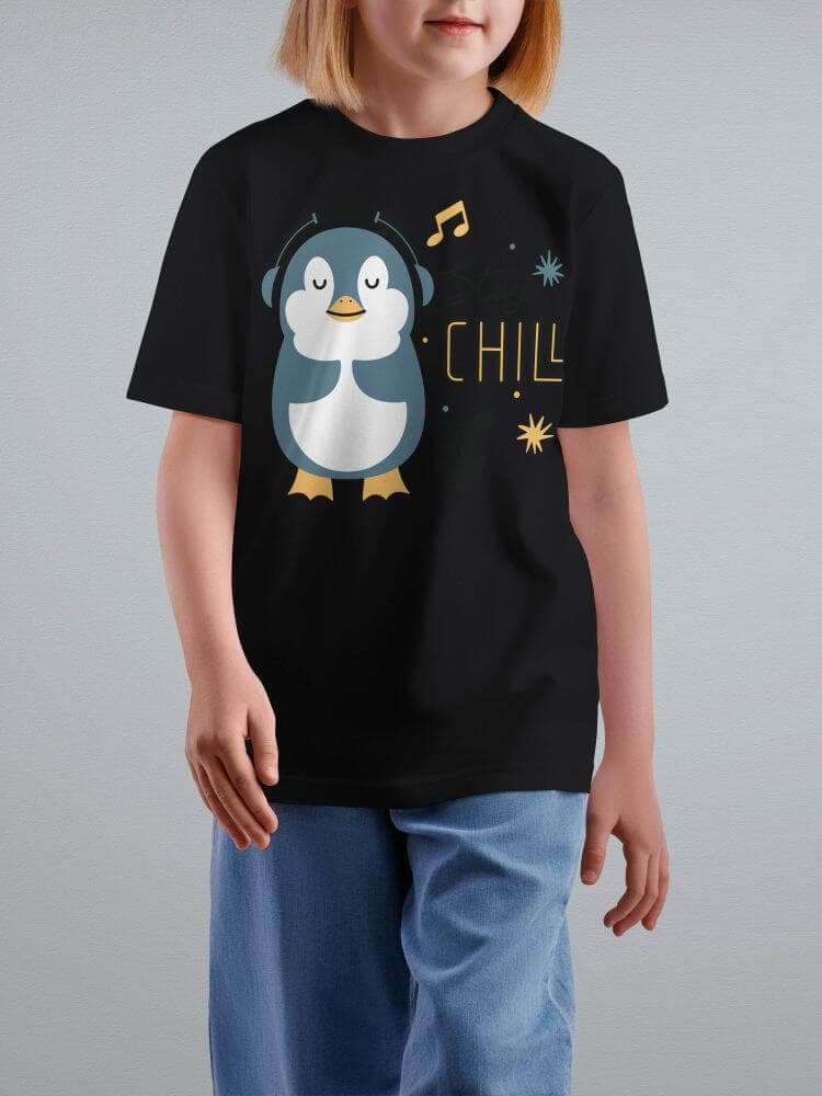 Tshirt for Kids Penguin 2-6Y Amazing Fun Tee