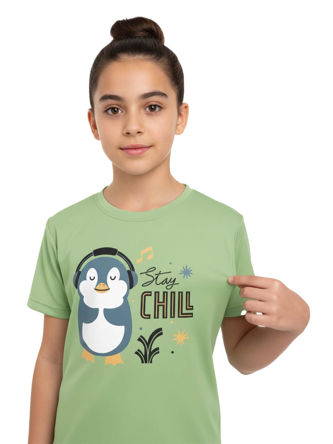 Tshirt for Kids Penguin 2-6Y Amazing Fun Tee