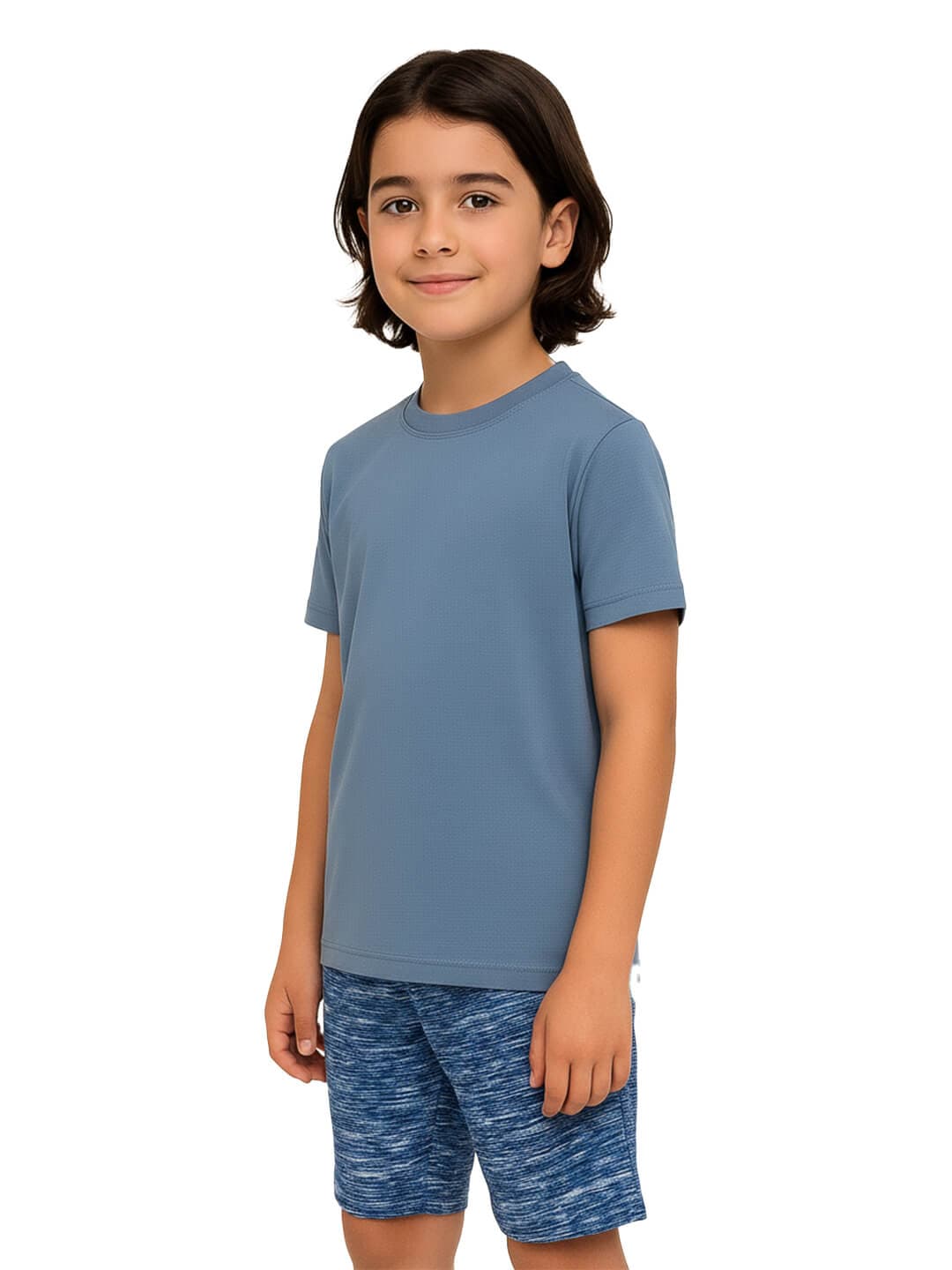 Kids Melange Shorts Cute Fun 100% Cotton