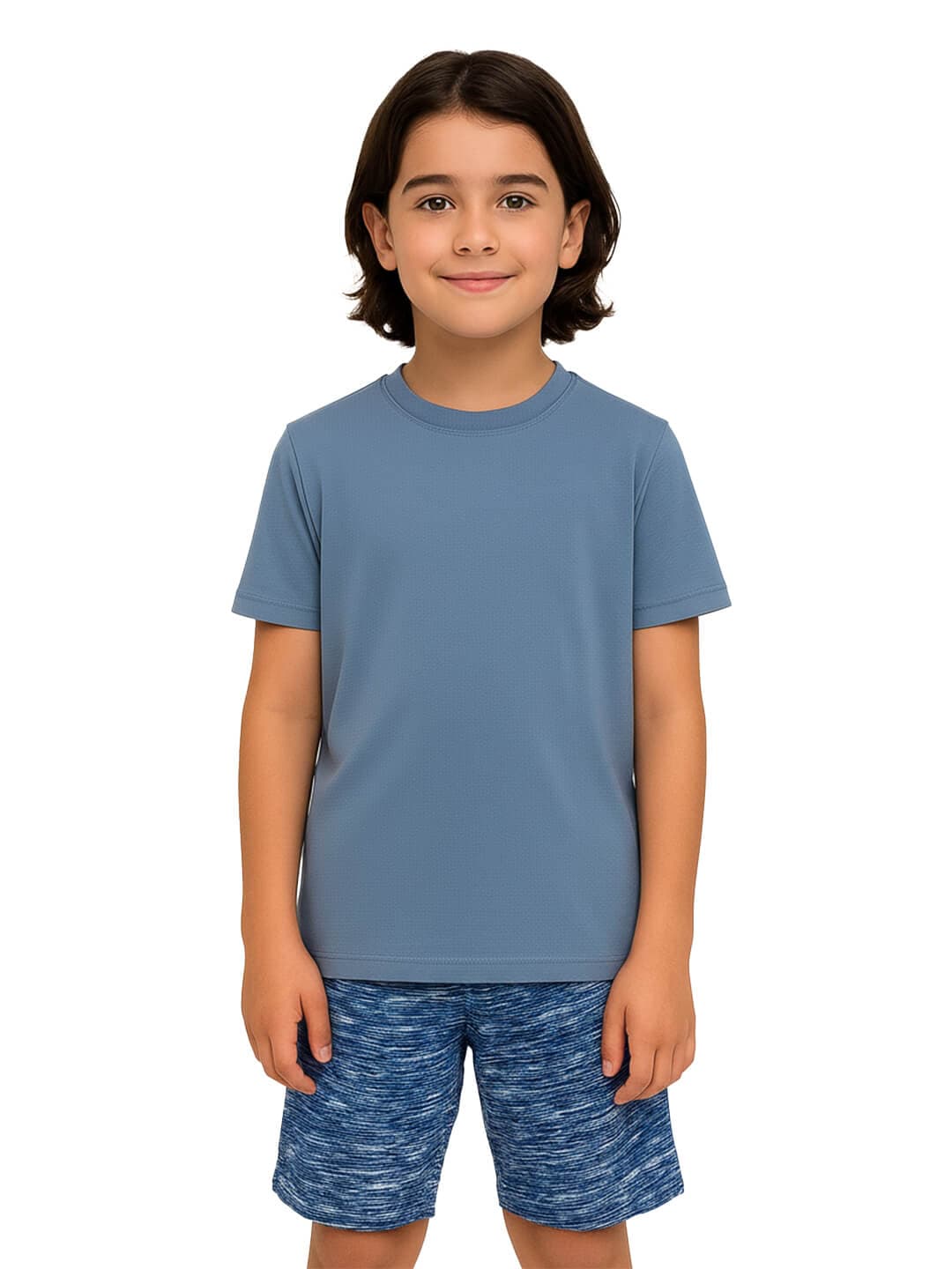 Kids Melange Shorts Cute Fun 100% Cotton