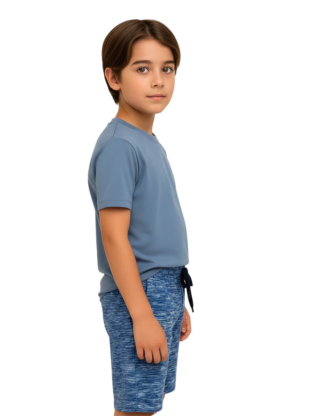 Kids Melange Shorts Cute Fun 100% Cotton