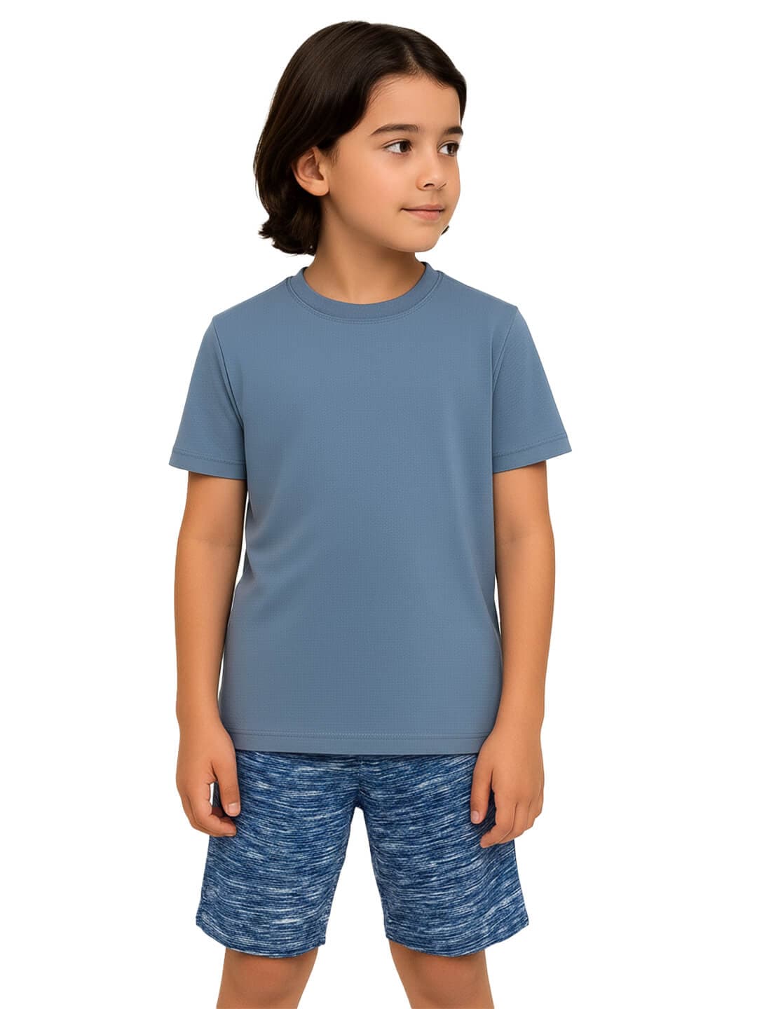 Kids Melange Shorts Cute Fun 100% Cotton