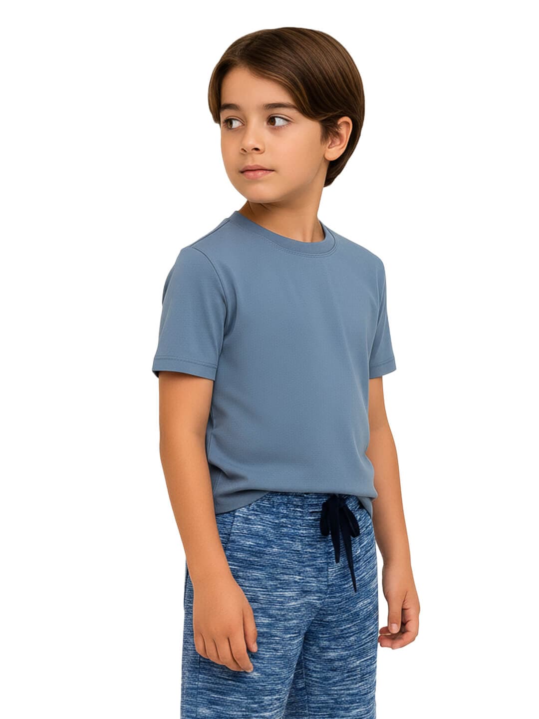 Kids Melange Shorts Cute Fun 100% Cotton
