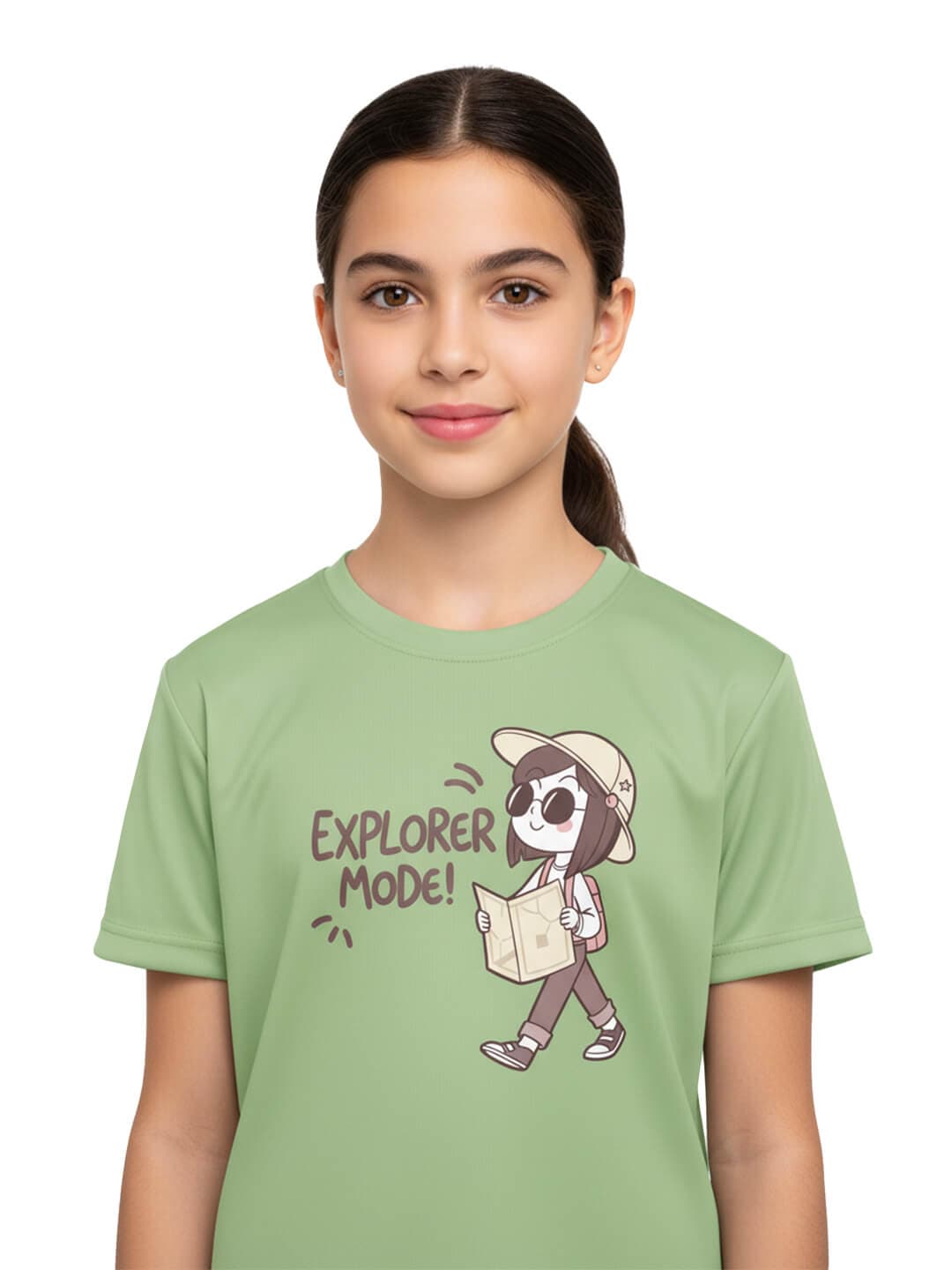 Tshirt for Girls Explorer 2-6Y Amazing Fun Tee