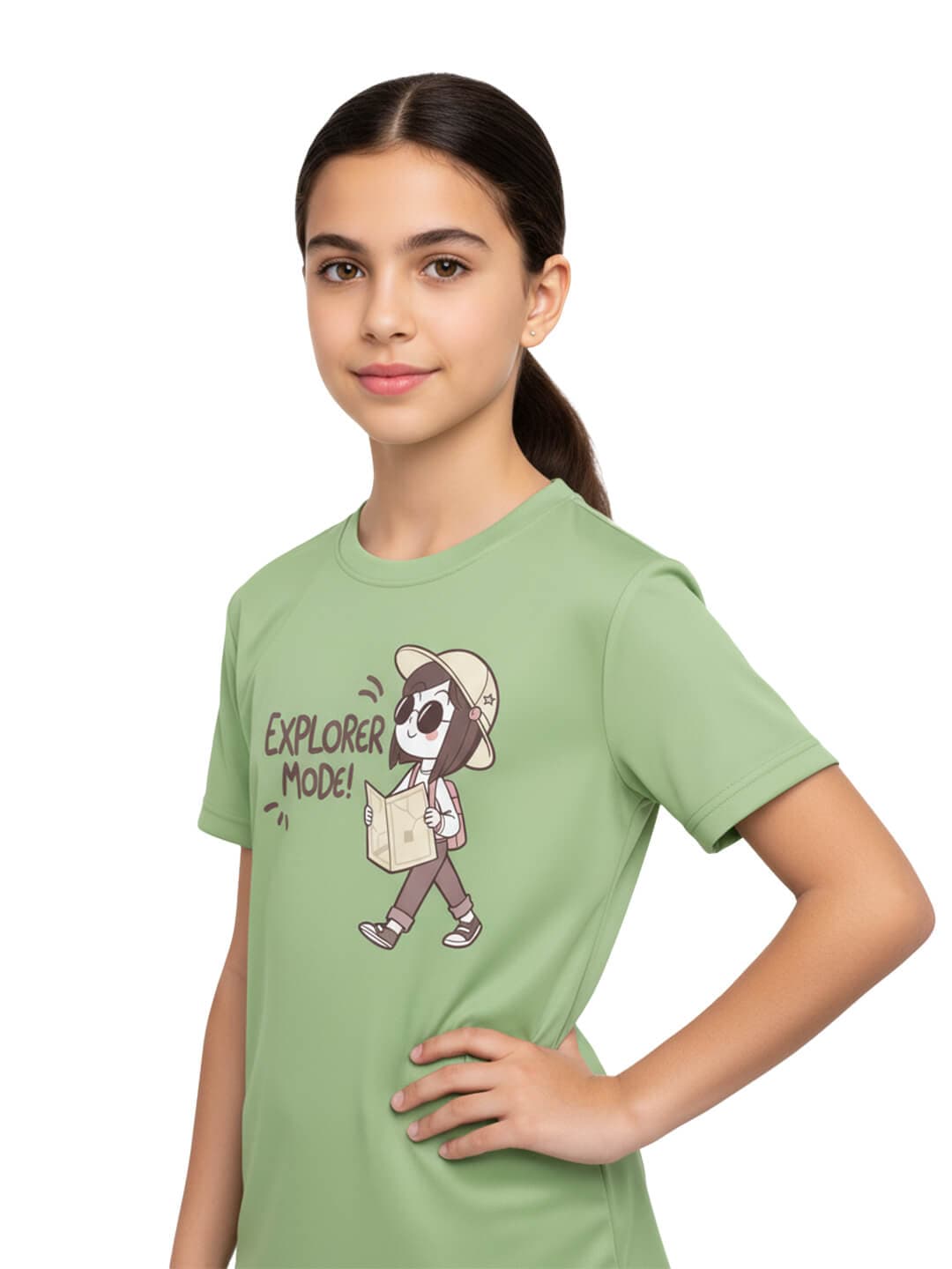 Tshirt for Girls Explorer 2-6Y Amazing Fun Tee
