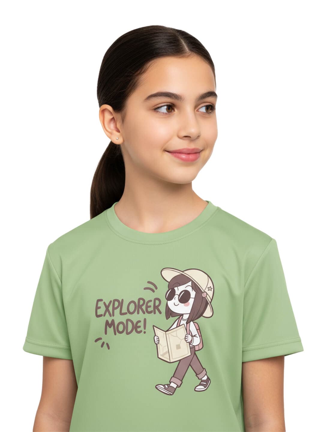 Tshirt for Girls Explorer 2-6Y Amazing Fun Tee