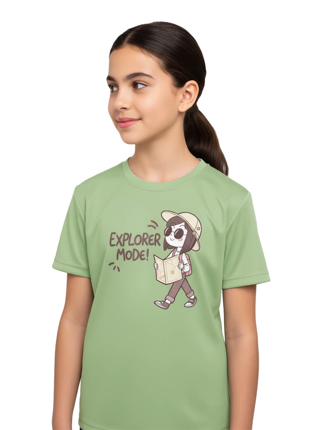 Tshirt for Girls Explorer 2-6Y Amazing Fun Tee